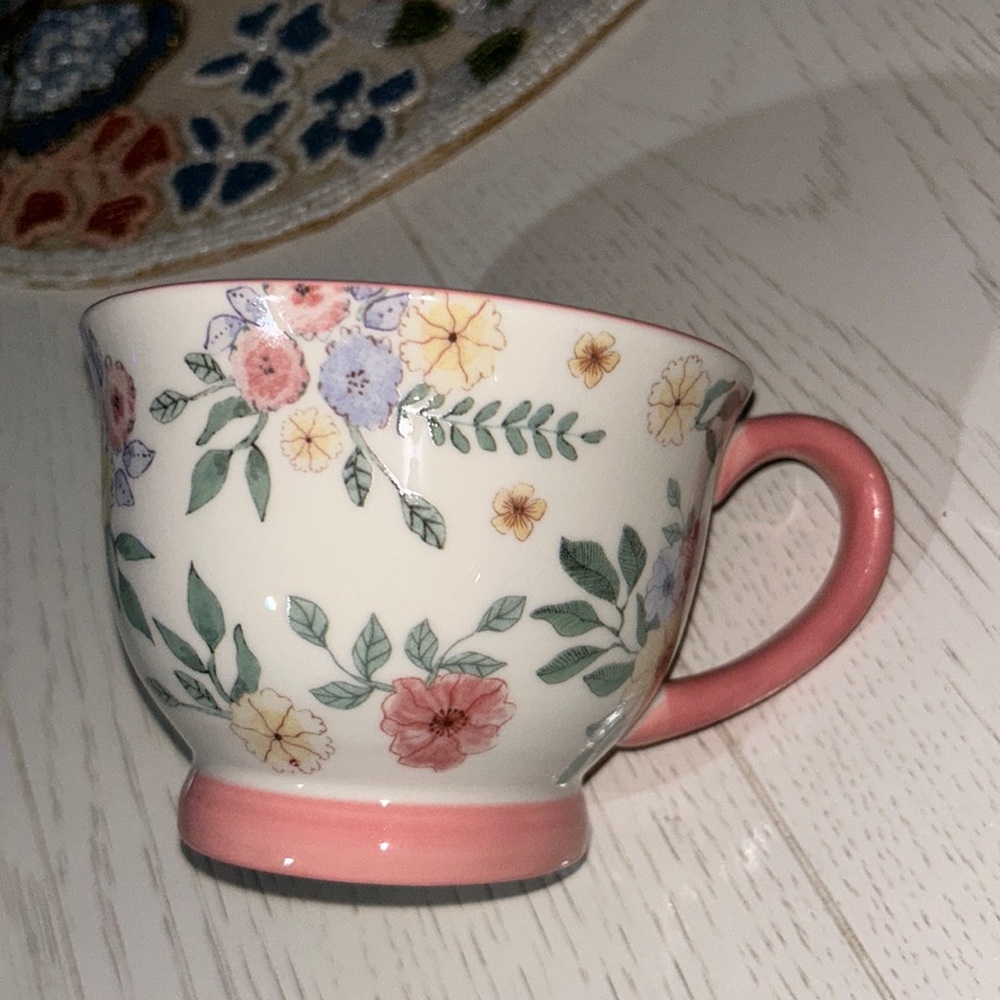 Potter Studio Foral Pink Mug - Picture 3 of 5